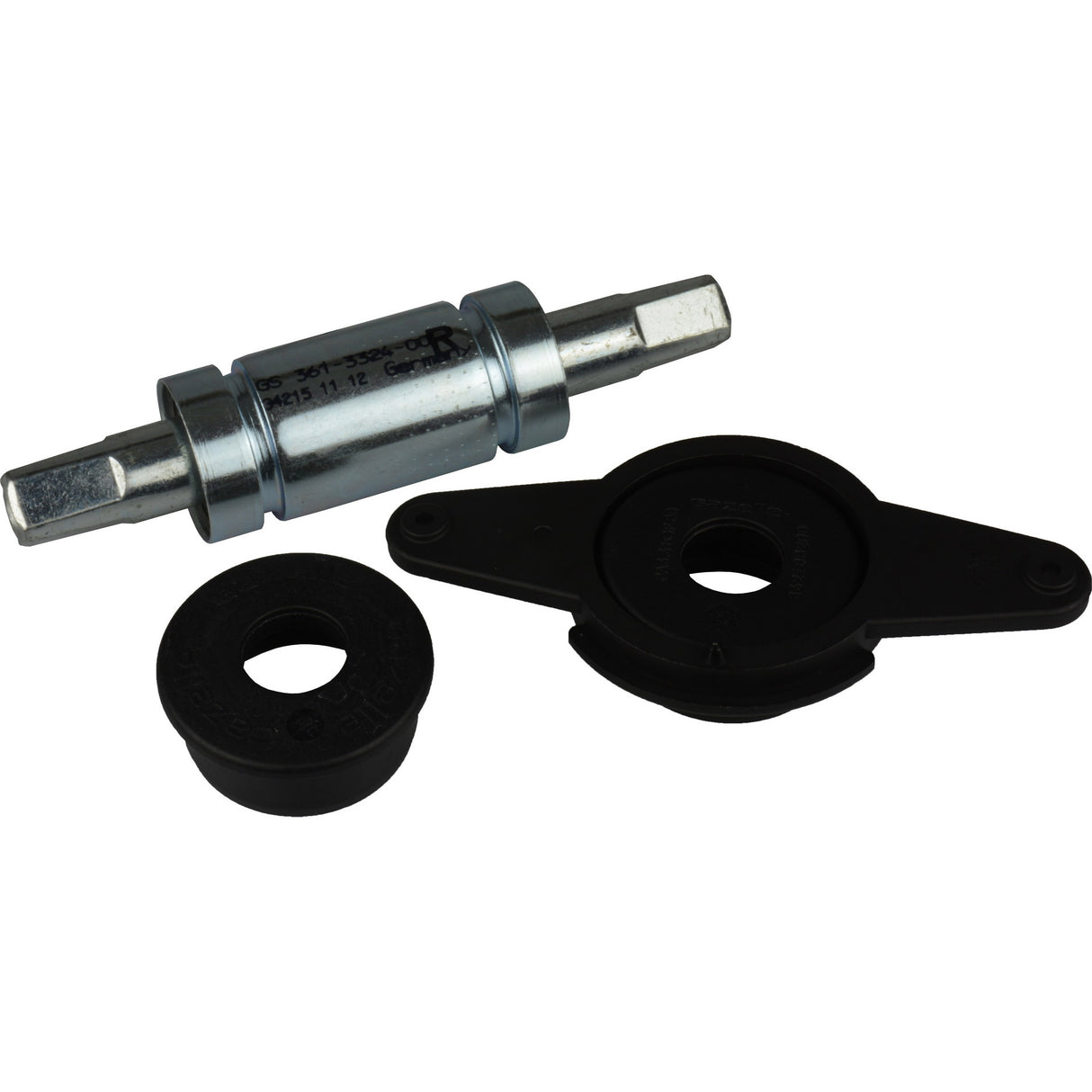 Gazelle bottom bracket 1008 38mm with chain guard mounting 133mm