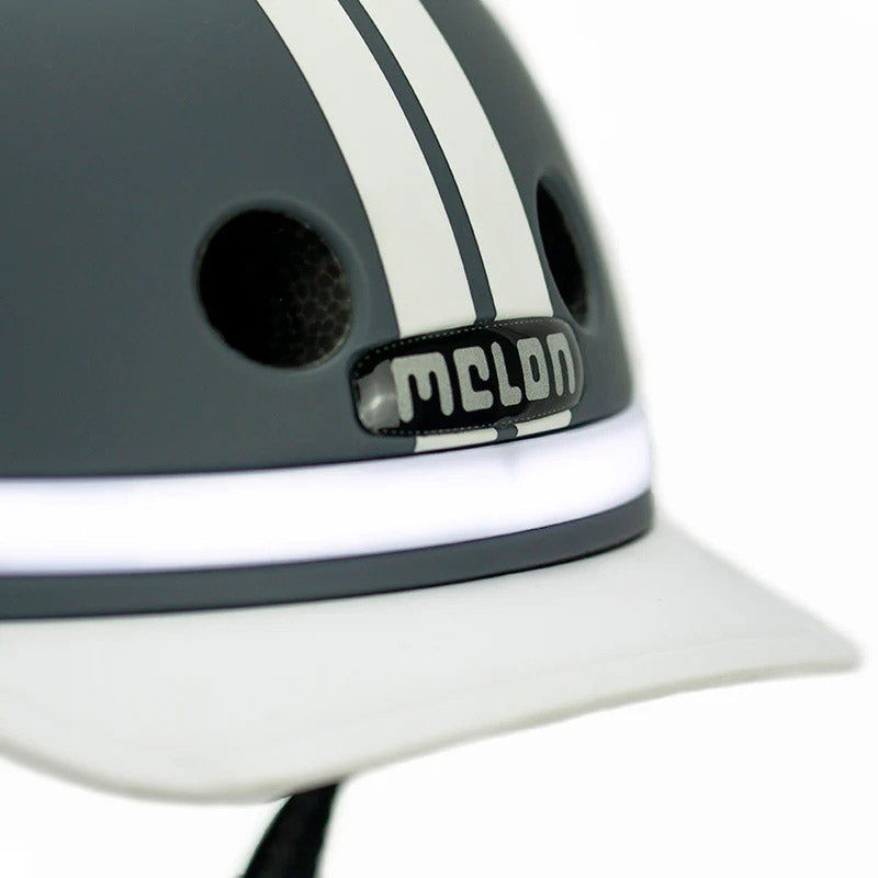 Melonenhelm mit Beleuchtung E-Serie Highway M-L