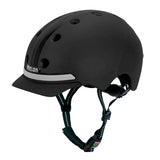Melon Helmet with lighting e-series Black Ice M-L