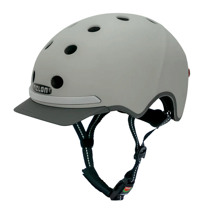 Capacete de melão com iluminação E-Series Metropolis M-L