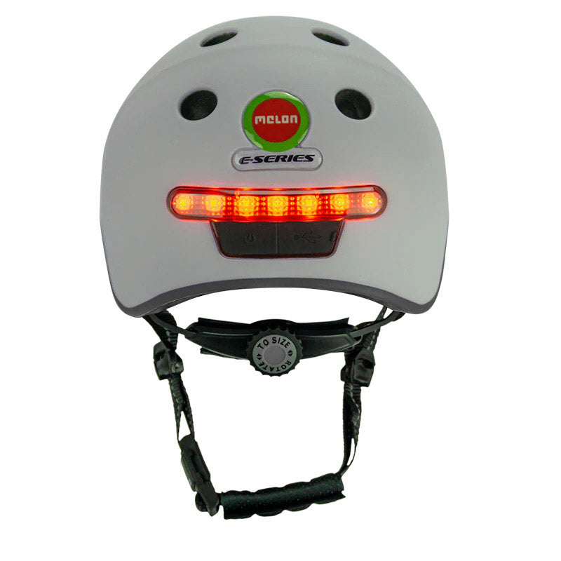 Melon Helmet with lighting e-series Metropolis XL-XXL