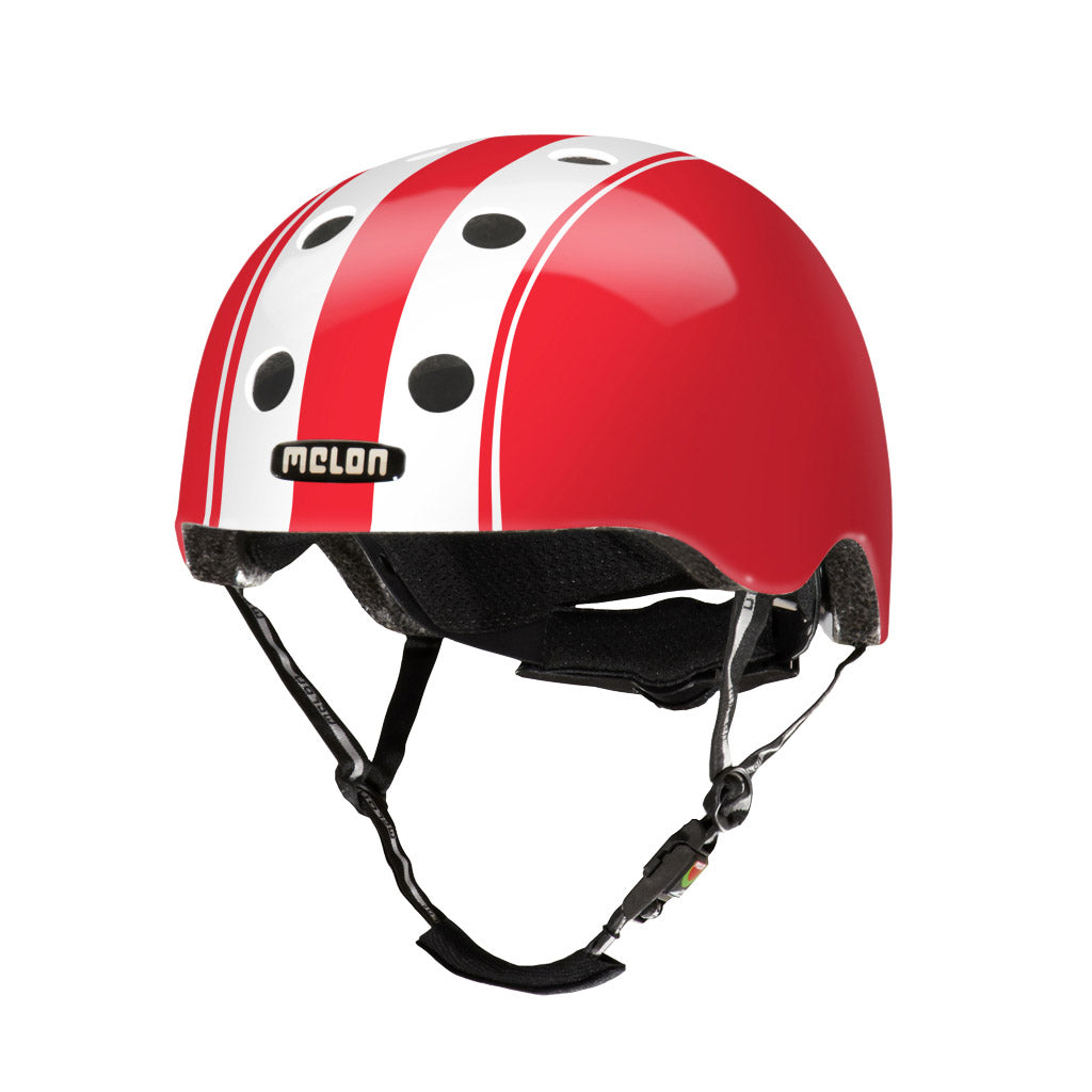 Melon helmet urban active double white red xl-2xl