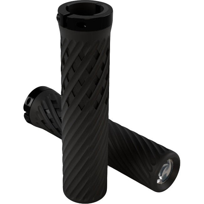 Sturmeyarcher Herrmans Handle set Luna DD40B 130mm Ø22mm lockkring black on map