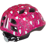 Polisport Junigoud Camel Helm S 5-56Cm Léift mat LED LED LED