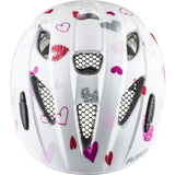Olympic Sportswear Alpina Sports Kinderhelm Ximo White Hearts 47-51 Gloss