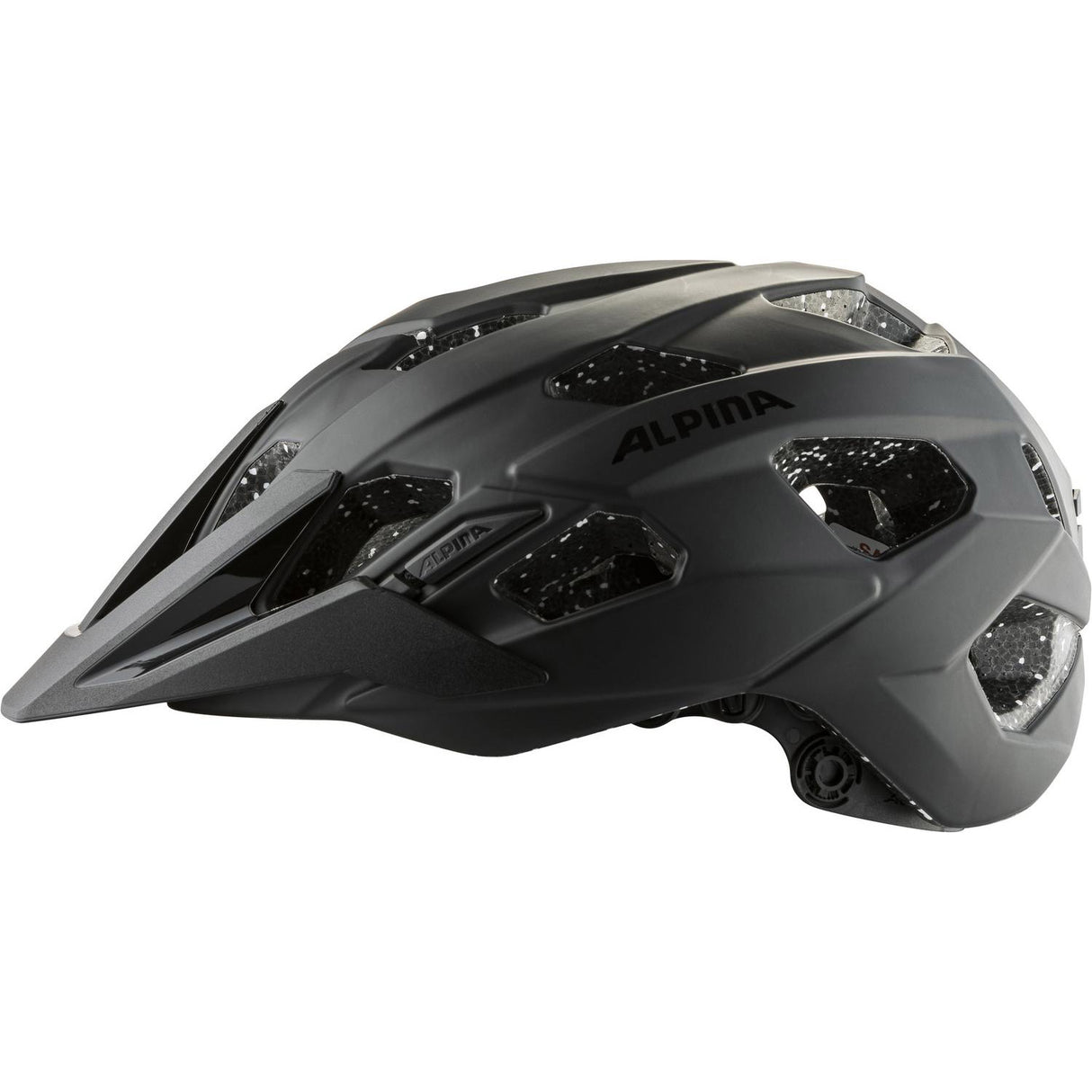 Olympialaisten urheiluvaatteet Alpina Sports MTB Helm Anzana Tocsen 57-61 Mat Black