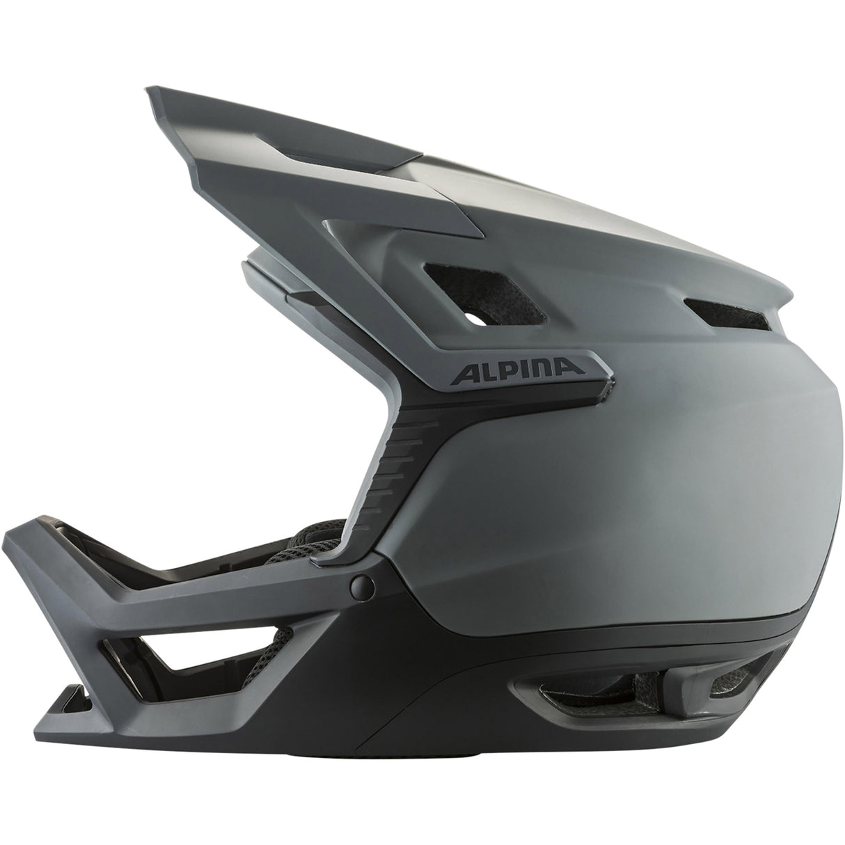Olympische Sportbekleidung Alpina Sport MTB Helm Roca 61-63 Mattgrau