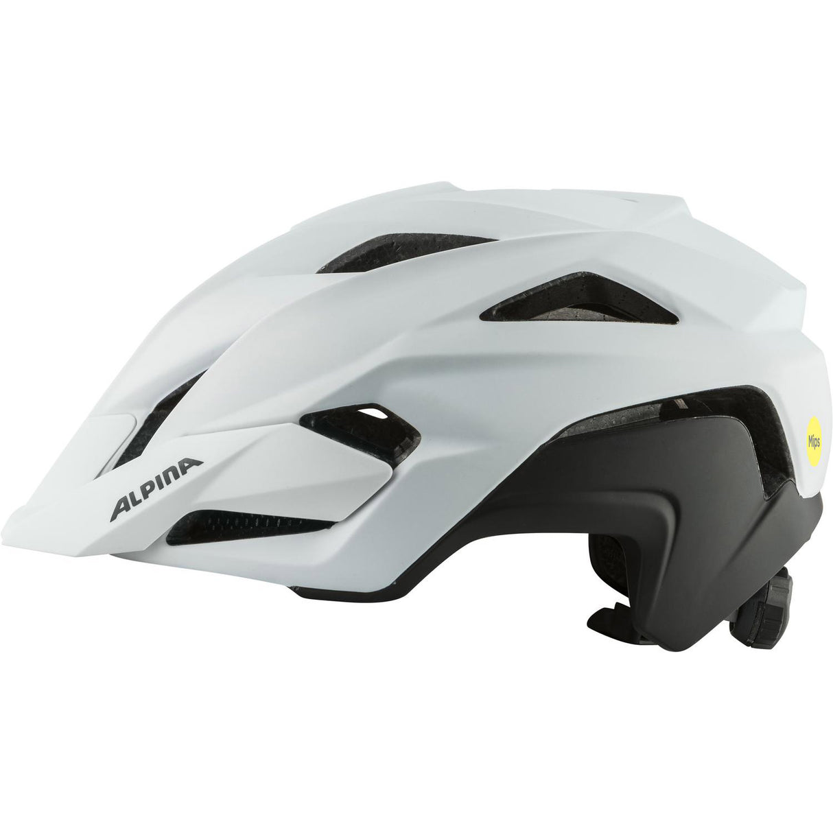 Olympisk sportsbeklædning Alpina Sports MTB Helm Stan Mips Tocsen 56-59 Mat White