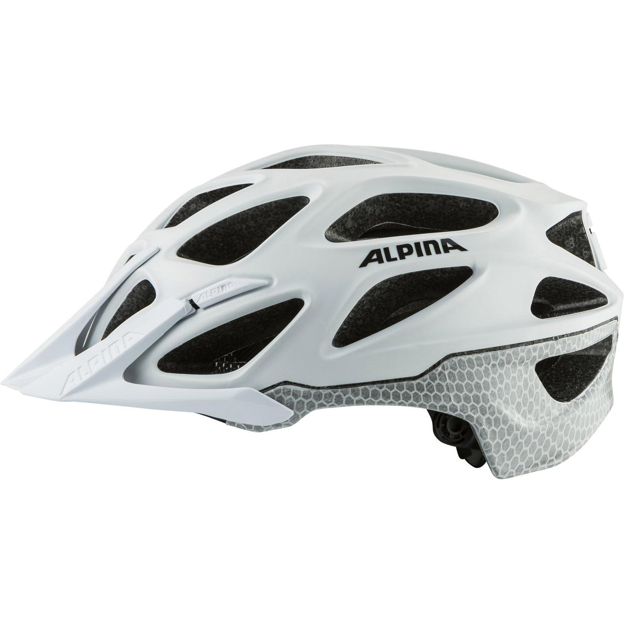 Olympic Sportswear Alpina Sports MTB Helm Mythos Reflective 52-57 White