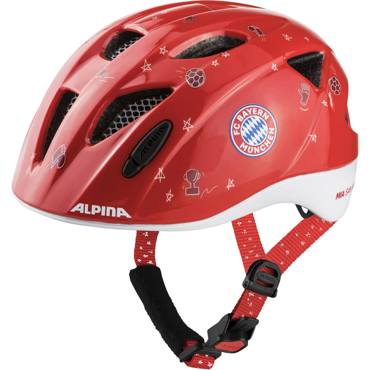 Олимпийски спортни дрехи Alpina Sports Kinderhelm Ximo FCB 49-54 Gloss