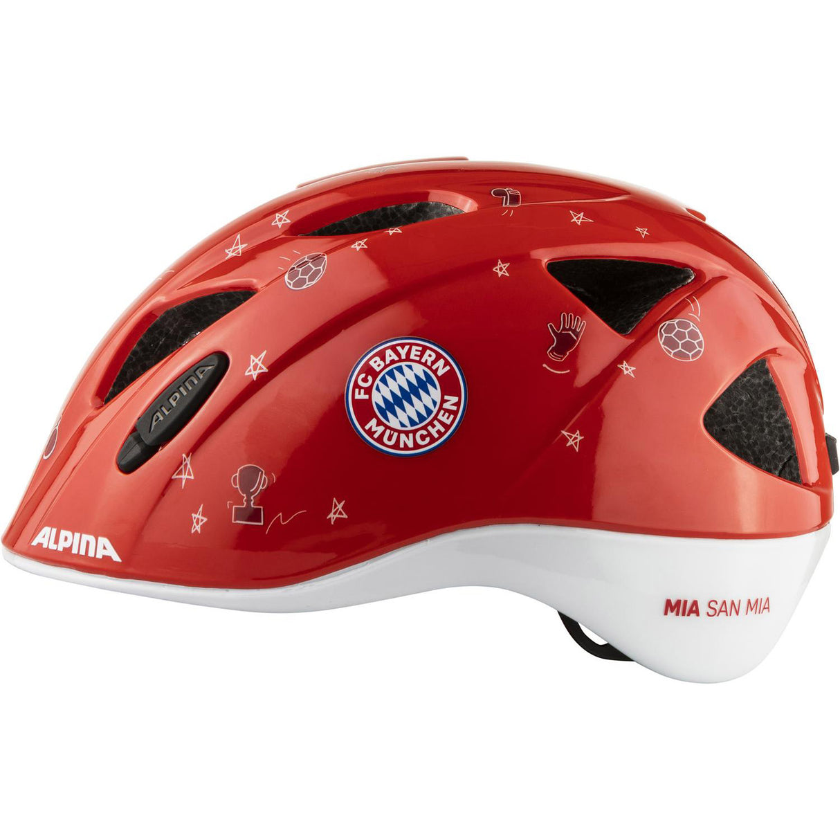 Олимпийски спортни дрехи Alpina Sports Kinderhelm Ximo FCB 49-54 Gloss