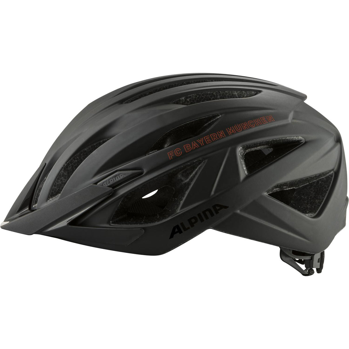 Olympijské sportovní oblečení Alpina Sports Tour Helm Parana FCB 51-56 Mat Black