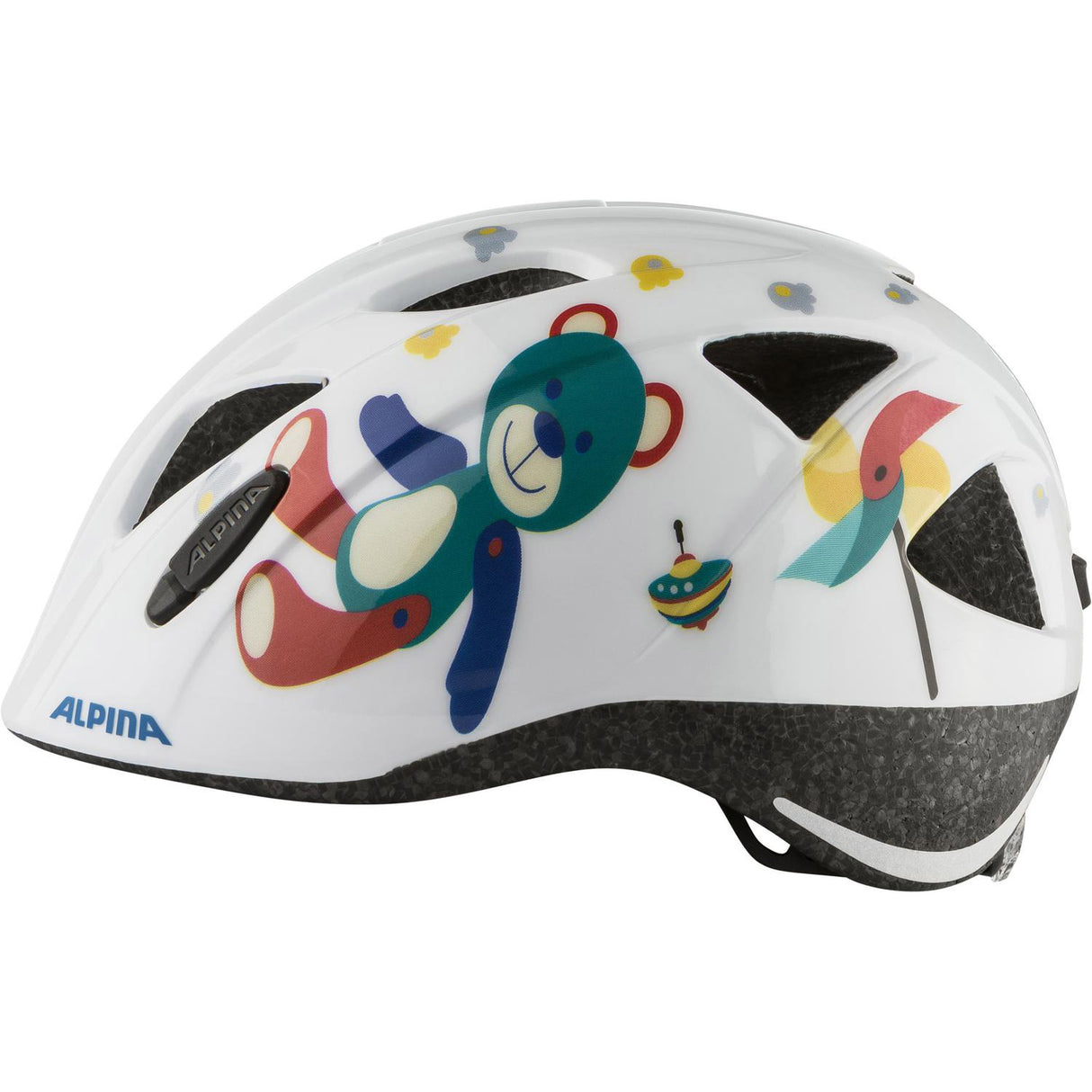 Olimpijska športna oblačila Alpina Sports Kinderhelm Ximo White Bear 47-51 sijaj