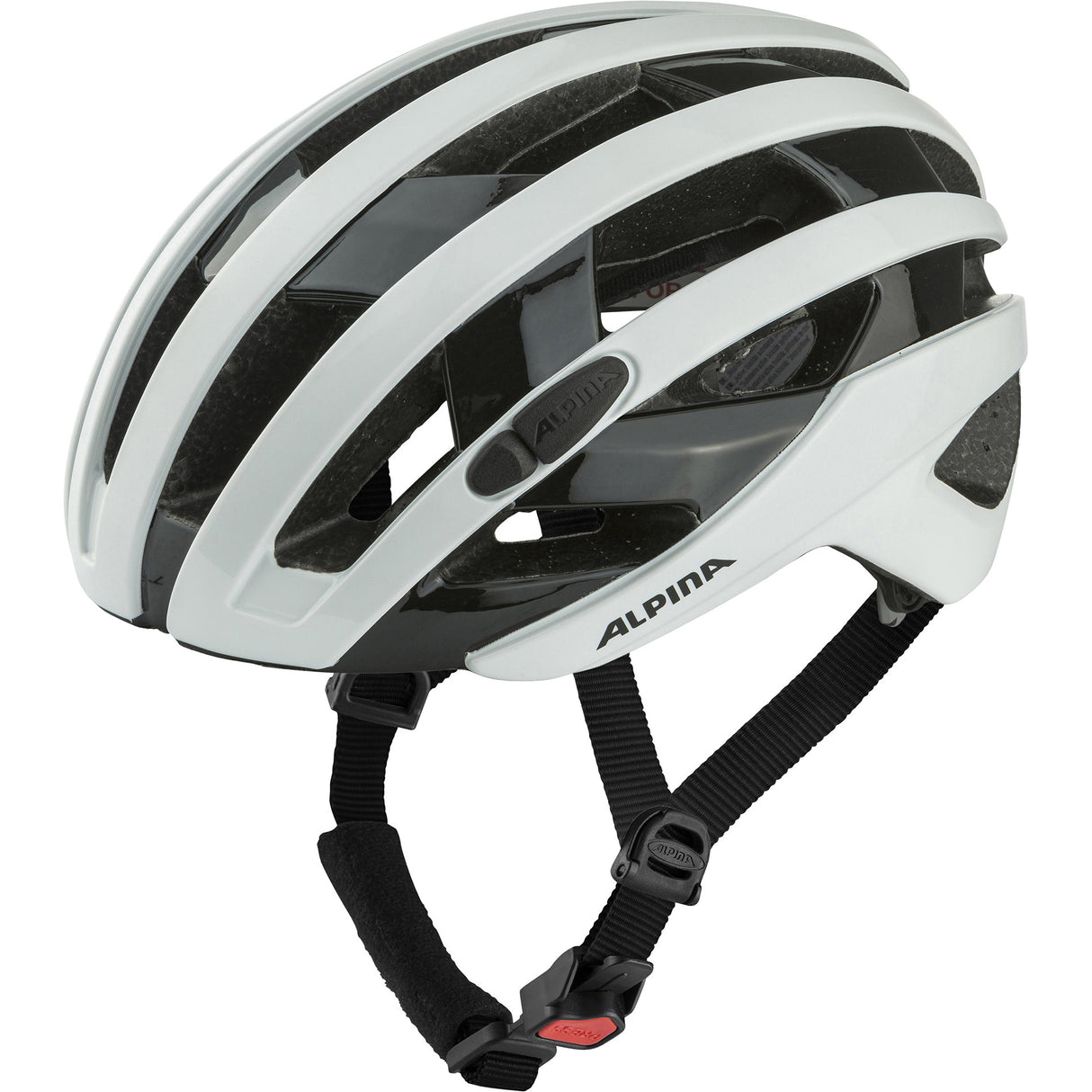 Capacete olímpico de corrida esportiva esportiva Ravel 51-56 Gloss White