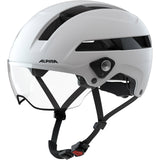 Alpina sports urban helmet soho visor 51-56 matte white
