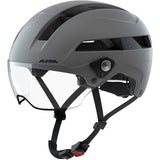 Olympic Sportswear Alpina Sports Urban helmet Soho Visor 51-56 Mat Gray