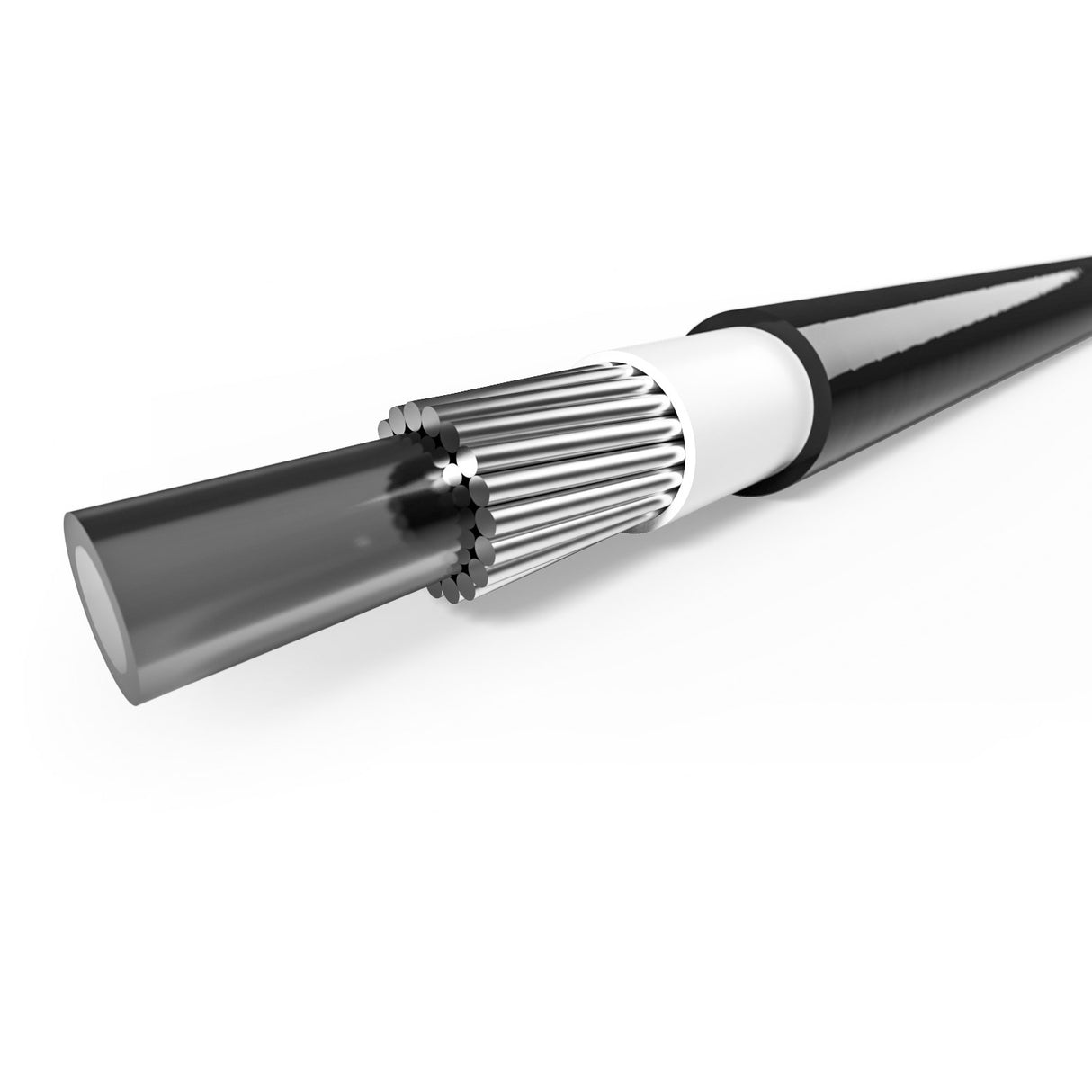 Przełącz kabel zewnętrzny z podszewką 30 metrów Ø4,2 mm