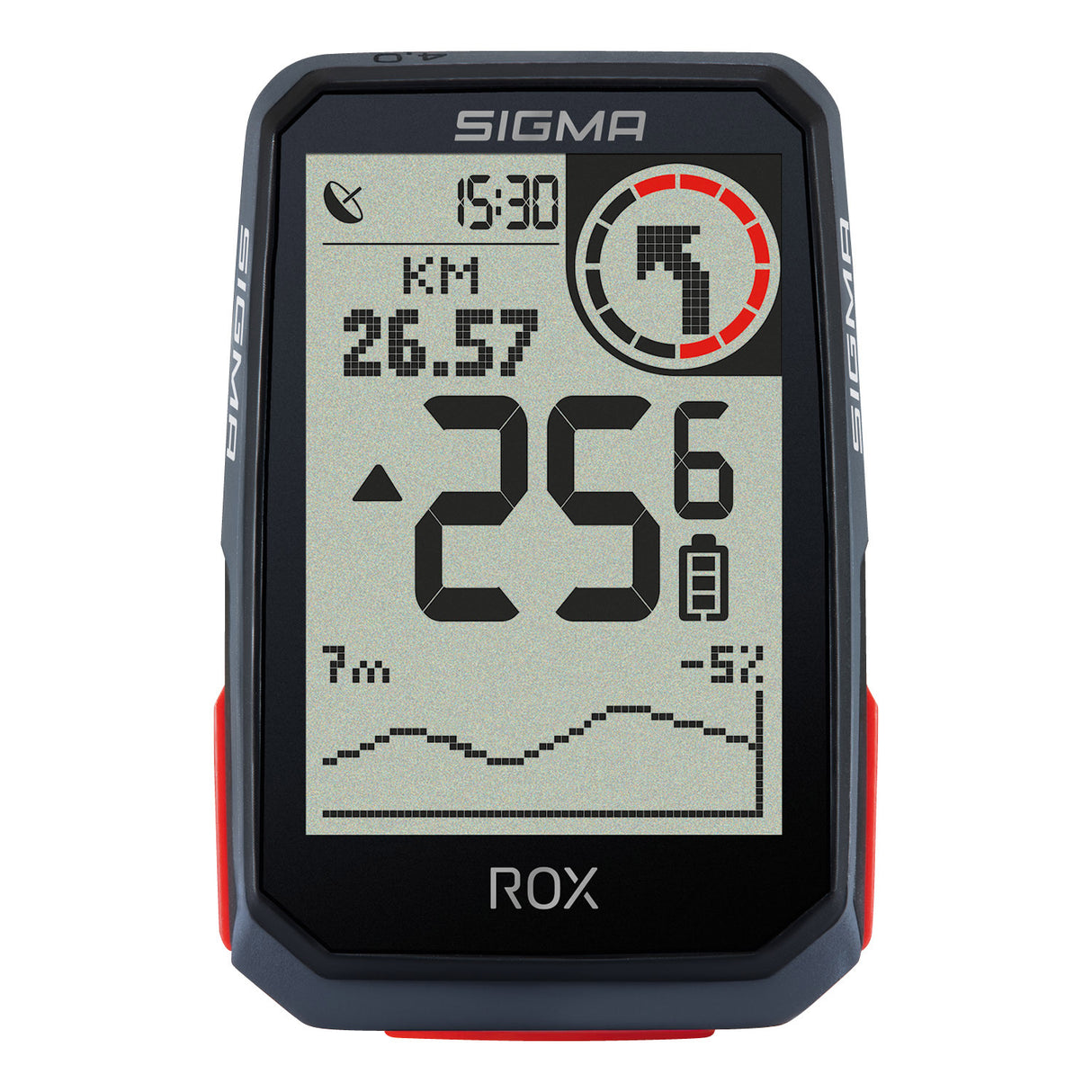 Sigma ROX 4.0 GPS SW HR Starther Hod Cad Snelh Sent Monte superiore SET