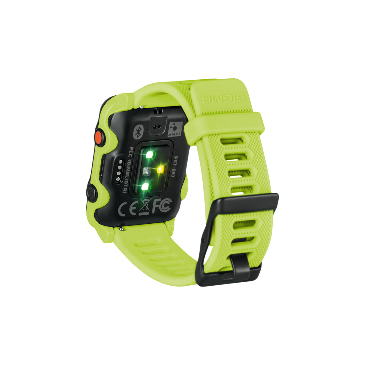 Sigma ID.Tri Neon Green Basic ZS Harts GPS Acti Ant + BLE + Sensorset
