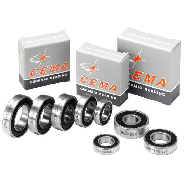 Cema kogellager 6002 - 15 x 32 x 9 - staal