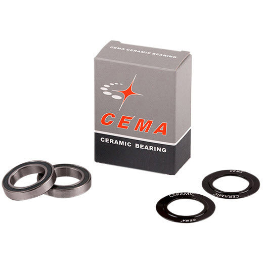 Cema Kogellager Set for 24mm Bottom Bracket Ceramic Black