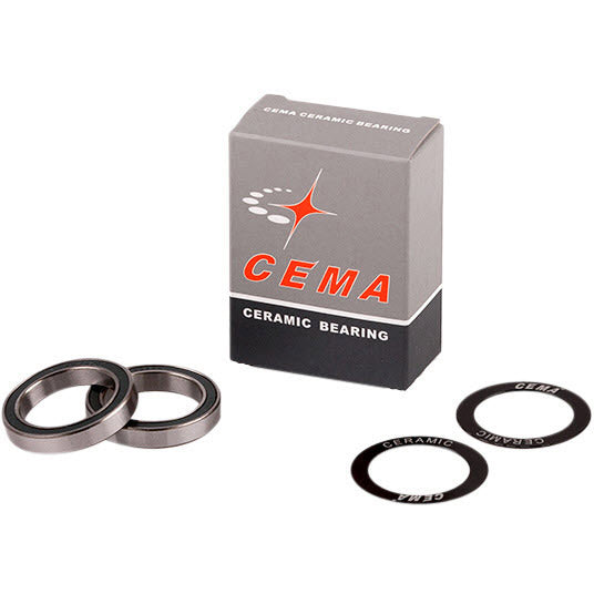 Cema Kogellager Set For 30mm Bottom Bracket Ceramic Black