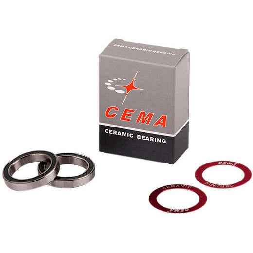 Cema Kogellager Set For 30mm Bottom Bracket Ceramic Red