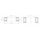 Union Kogellager Max CB-420 688V LLU 8x16X5 CEAMIC