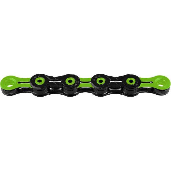 Kmc chain 1 2-11 128 116 11v dlc 11 black green