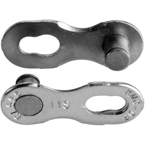 KMC LISSINGLINK 11 NOPT SILVER - LOCK FICECLE CHEAK 11 -SPEED, 5.65 mm - Сребро