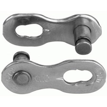 KMC Missinglink E1 E8 EPT, 3 32, 2 pieces, silver colored
