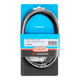 Bremskabel Set Universal 1800 2350 mm Schwarz Silber