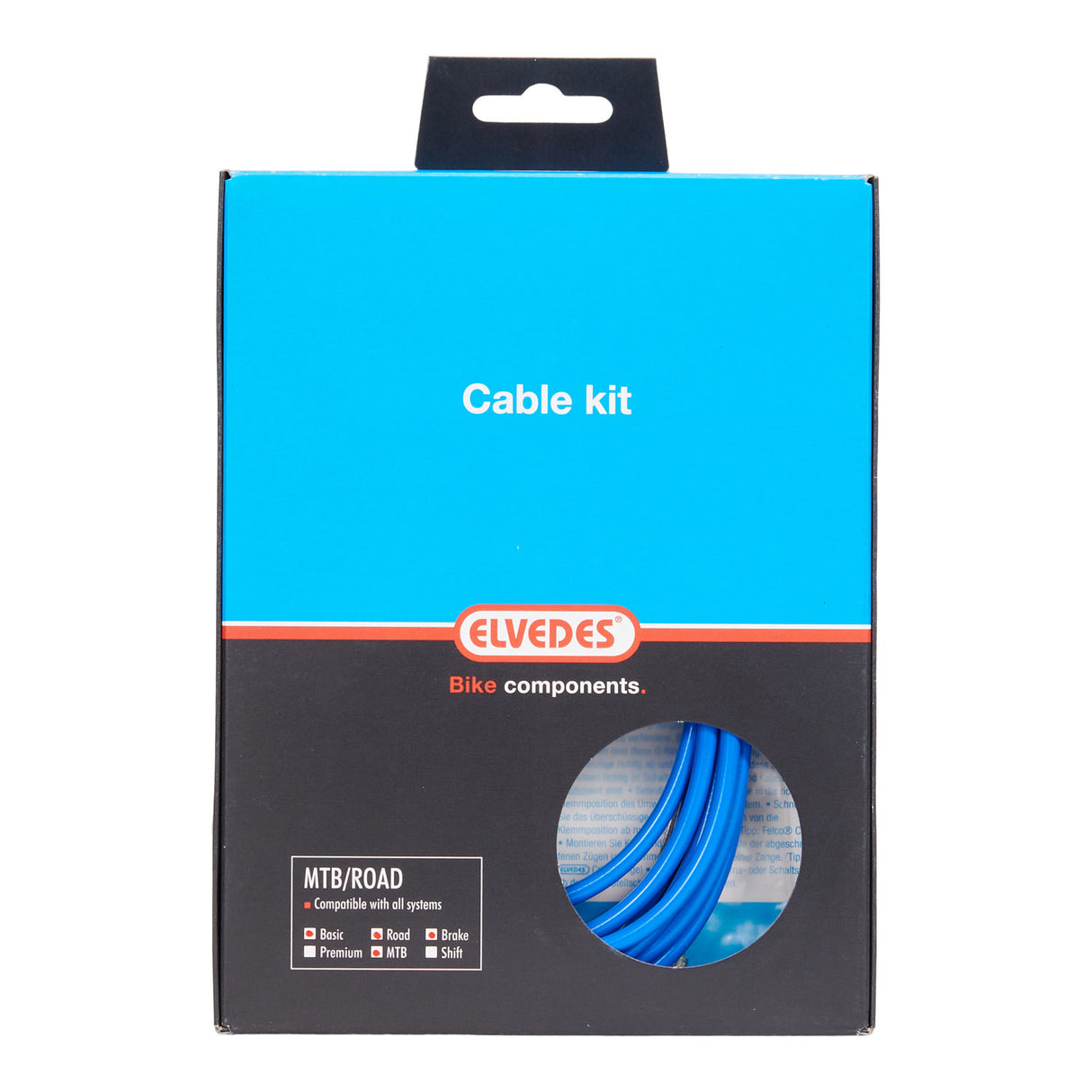 Eldedes Remkabel Kit ATB Race Universal Blue 2015013