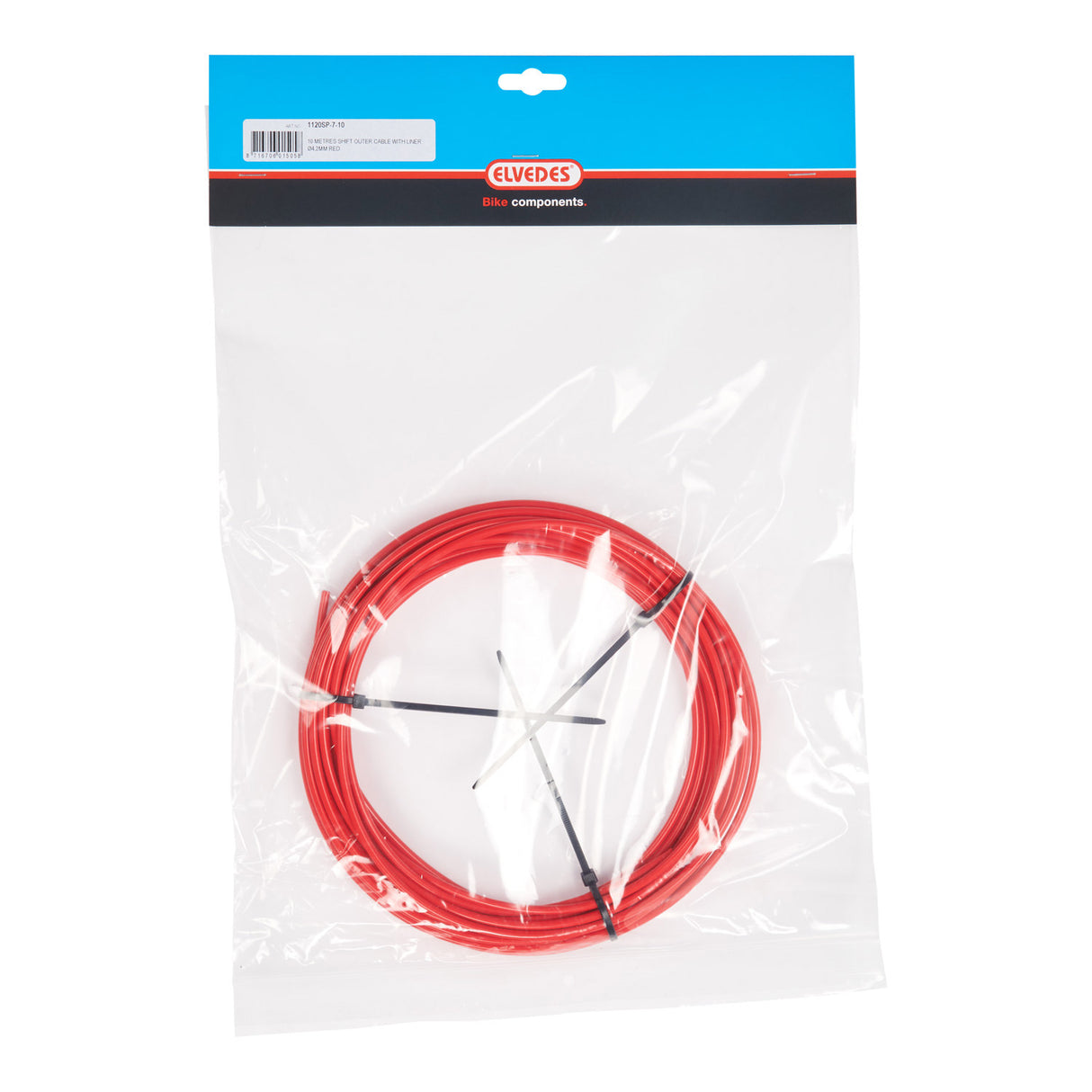 Elvedes switch outside 4.2mm (10m) red liner 1120sp-7-10