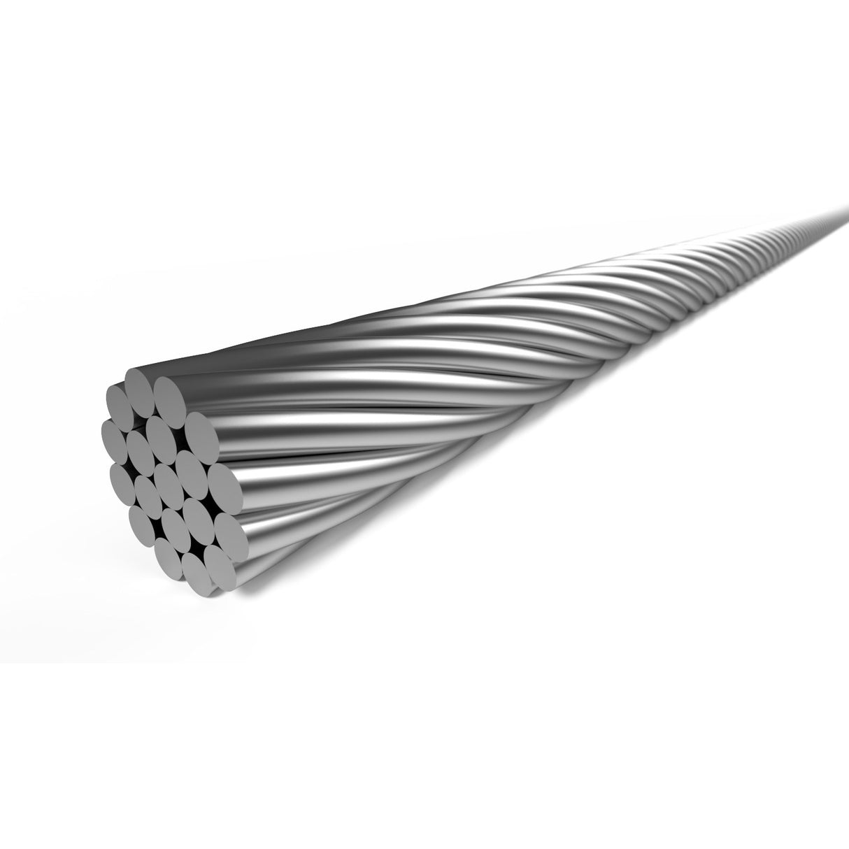 Cábla aistrithe istigh Elvedes cruach dhosmálta 5000mm ø1.1mm Shimano SRAM N-nipple (ar chárta)