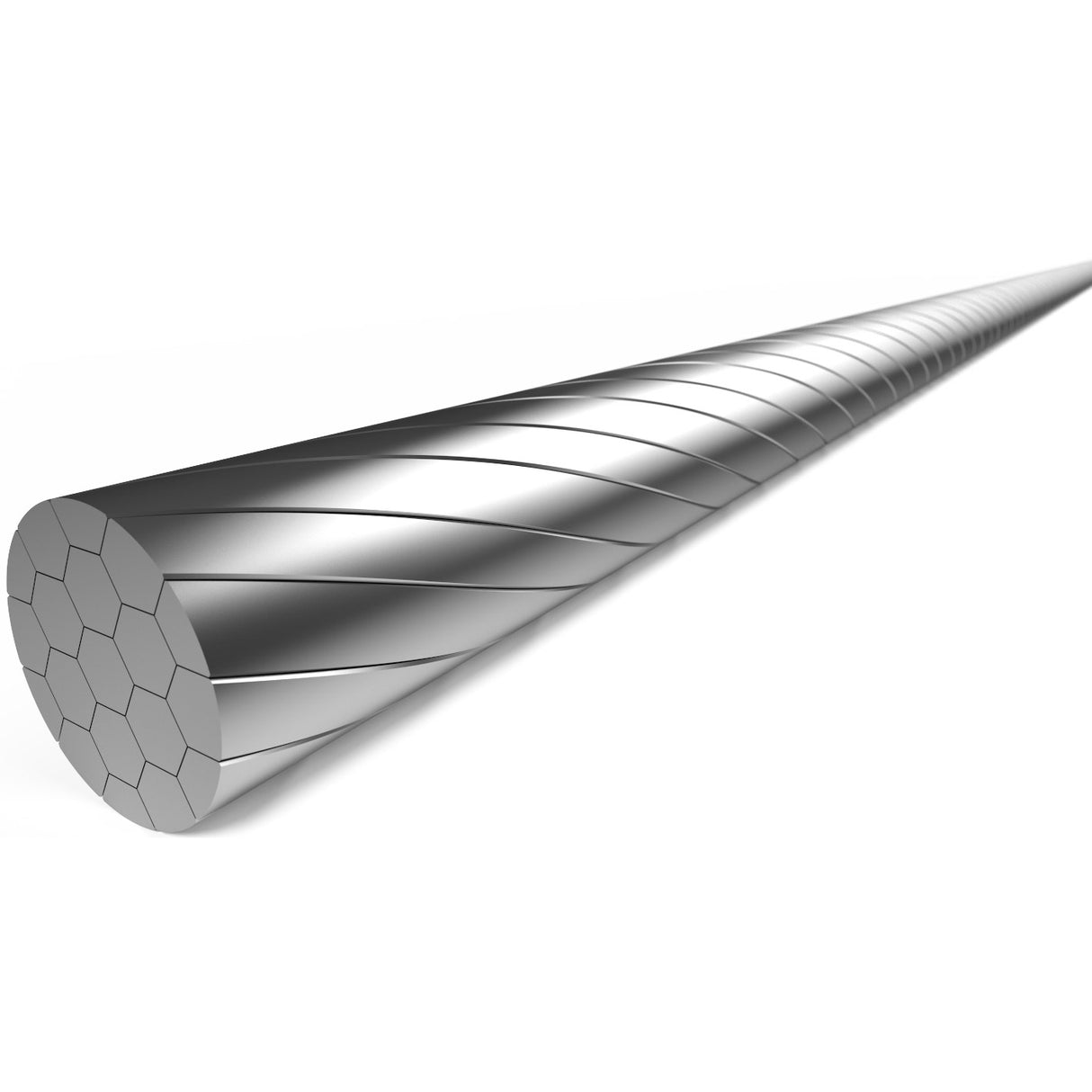 Elvedes REM Binnenkabel 2000mm stainless steel slick Ø1.5mm V-nipple