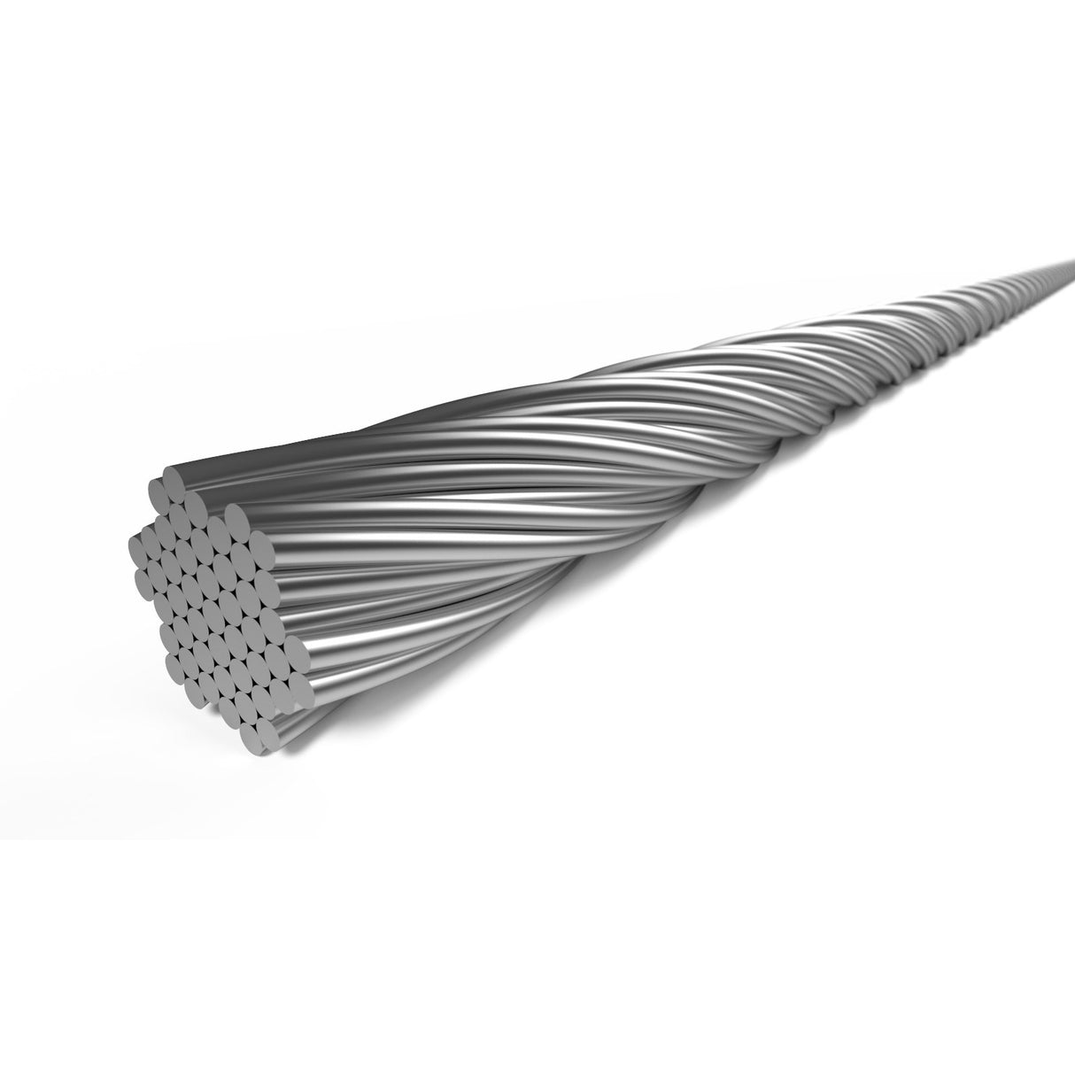 Elvedes brake inner cable 2250mm v-nipple 6412rvs-49
