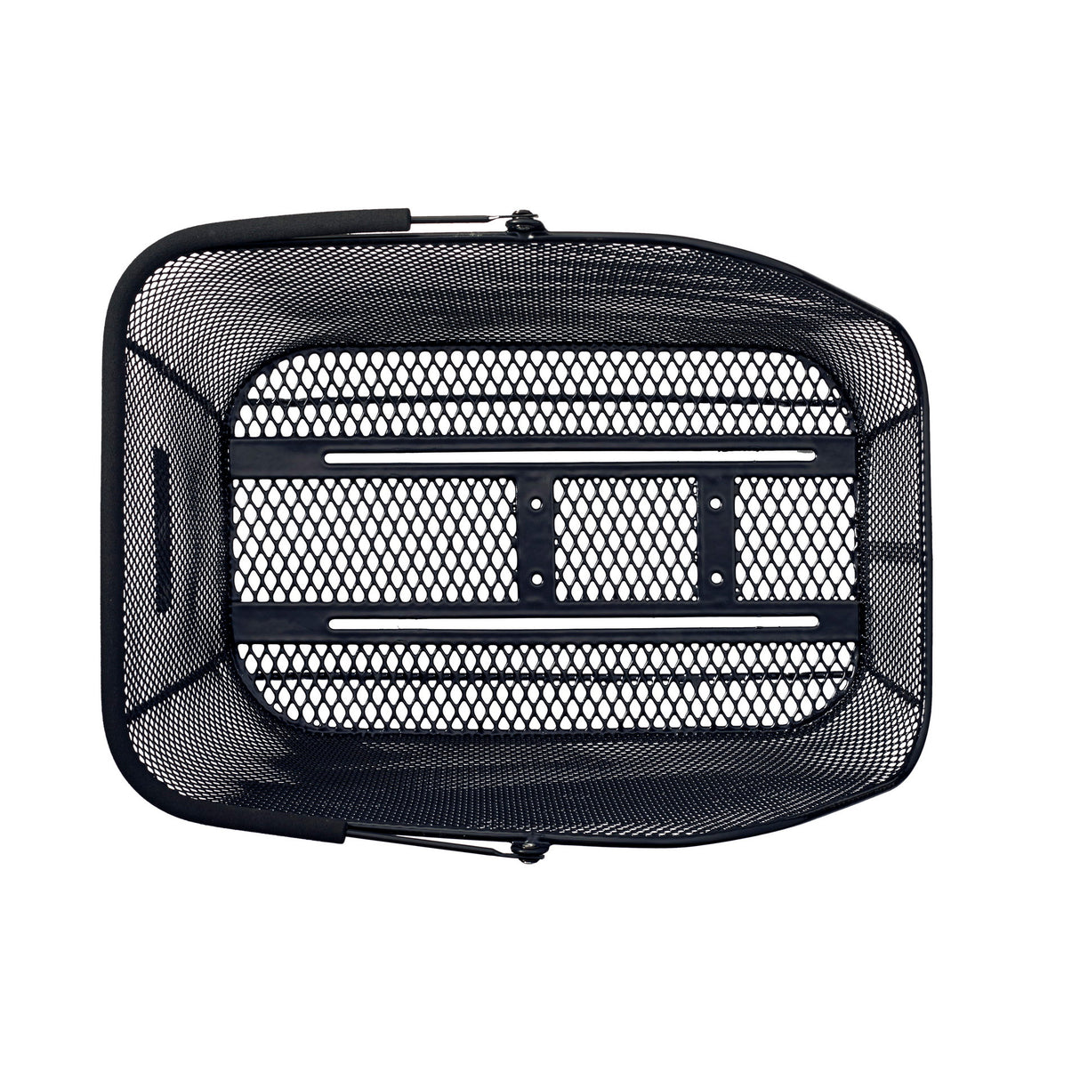 Basil Icon M Multi System - Bicycle Basket - On the Back - Black