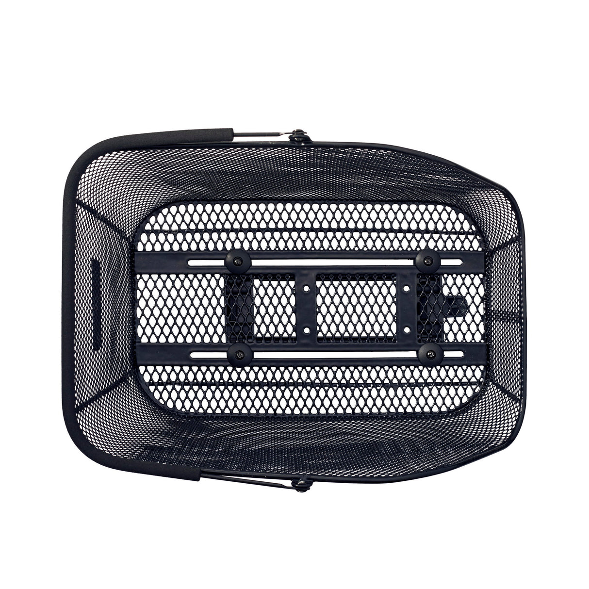 Basil Icon M Multi System - Bicycle Basket - On the Back - Black