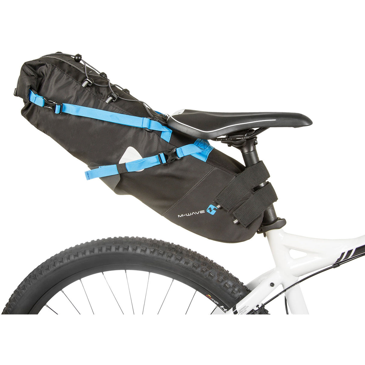 M-Wave saddle bag BP 11 liter PVC Black