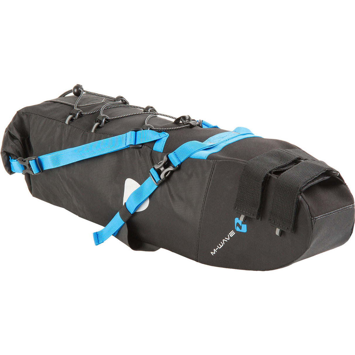 M-bølge sadelpose bp 11 liter PVC sort