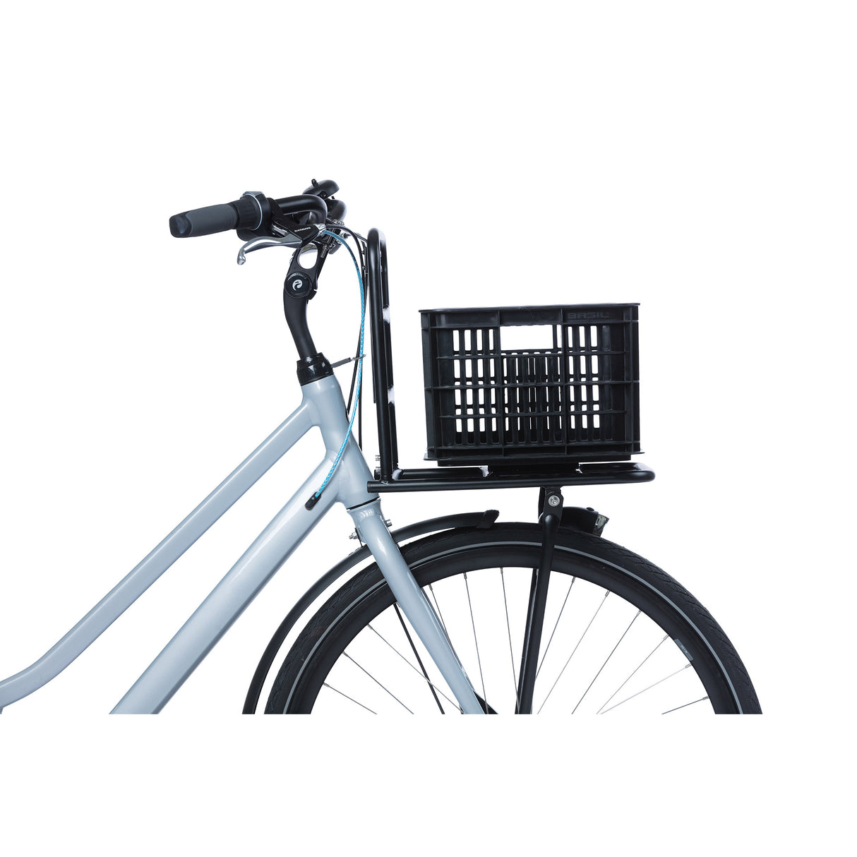 Basil Fietskrat S - Små - 17,5 liter - Svart
