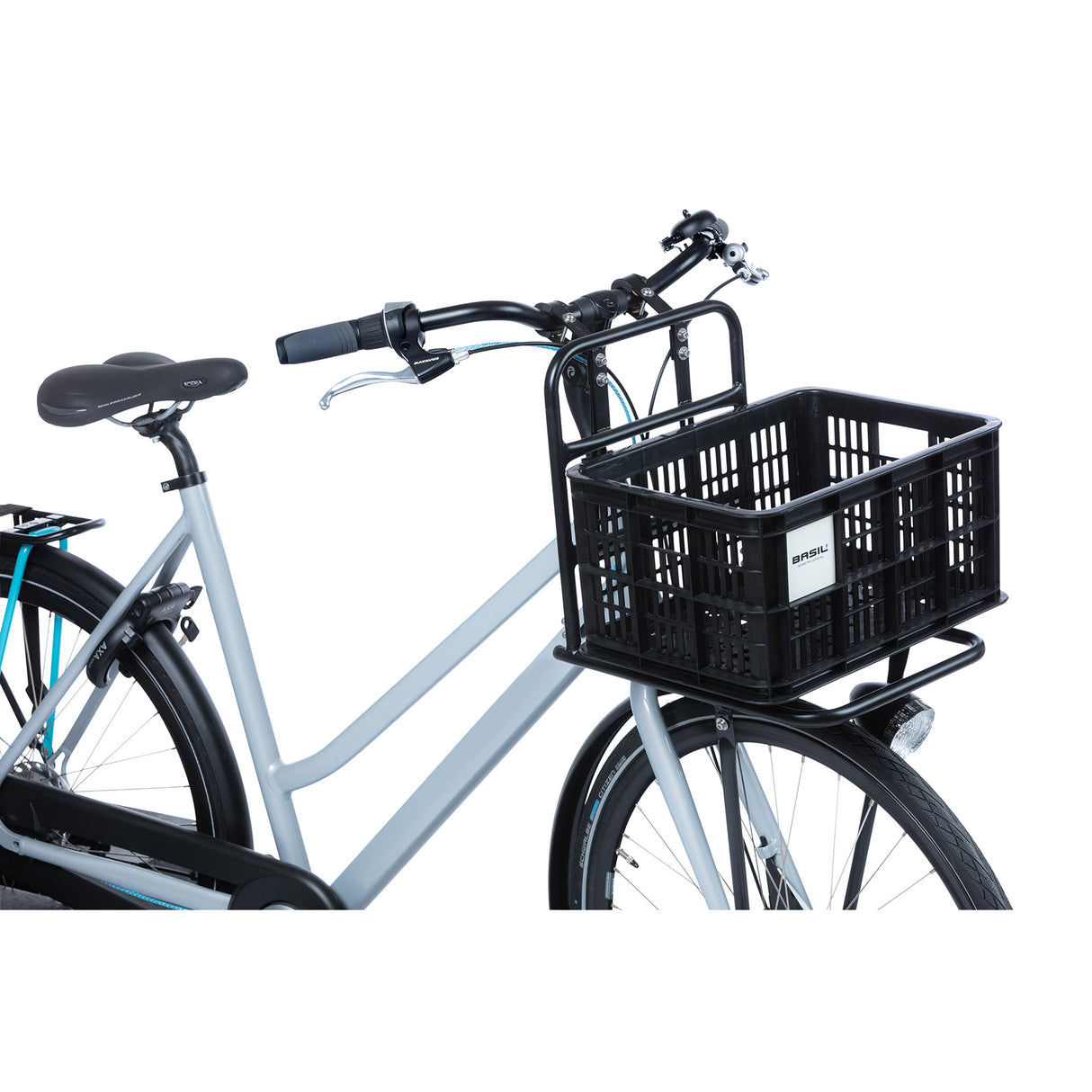 Basil Fietskrat S - Små - 17,5 liter - Svart