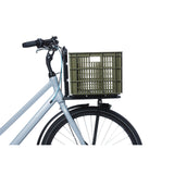 Basil Fietskrat L - Large - 40 liters - Green