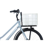 Basil Fietskrat L - Large - 40 litri - Bianco