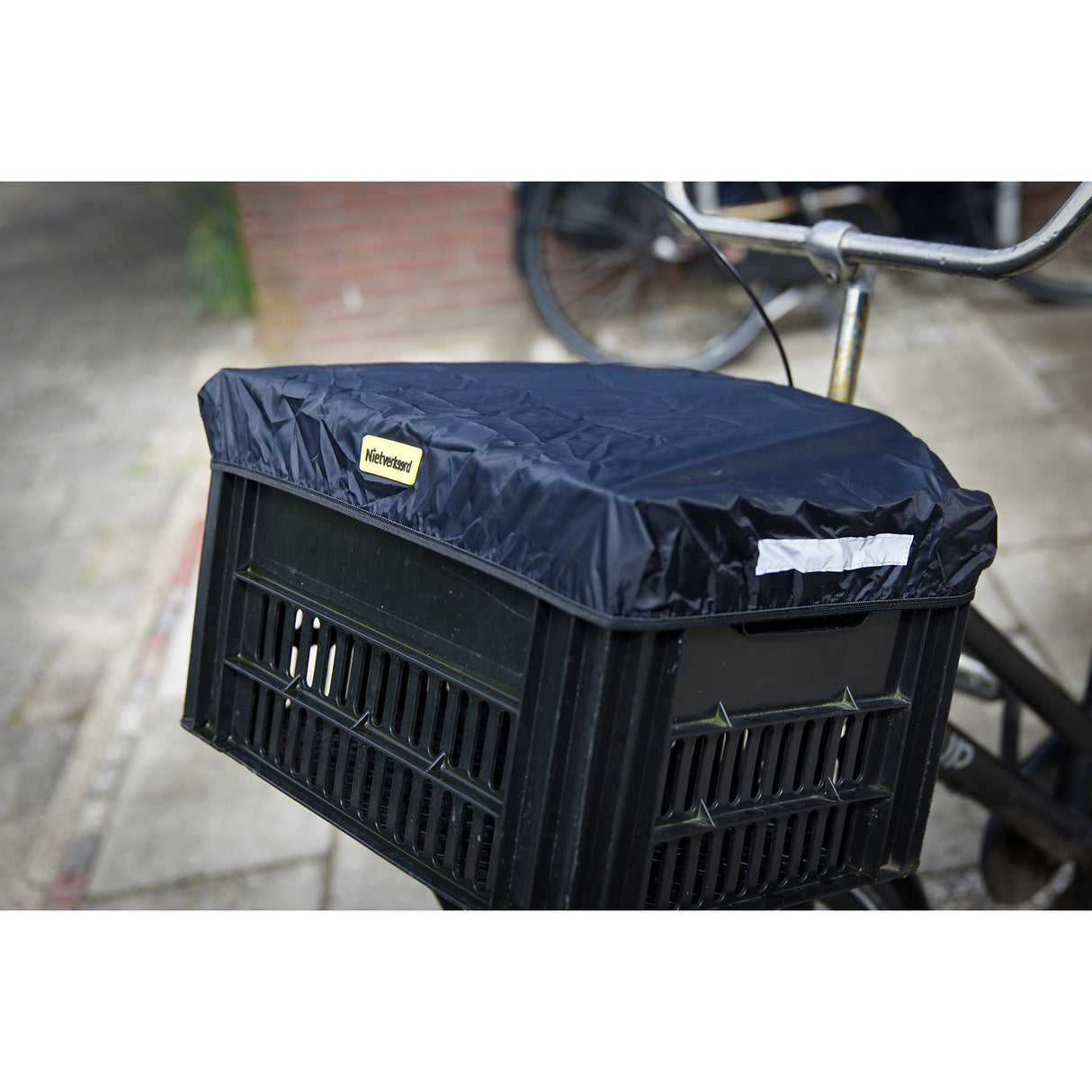 Krather verdeckt 40 x 30 cm Polyestermatte schwarz