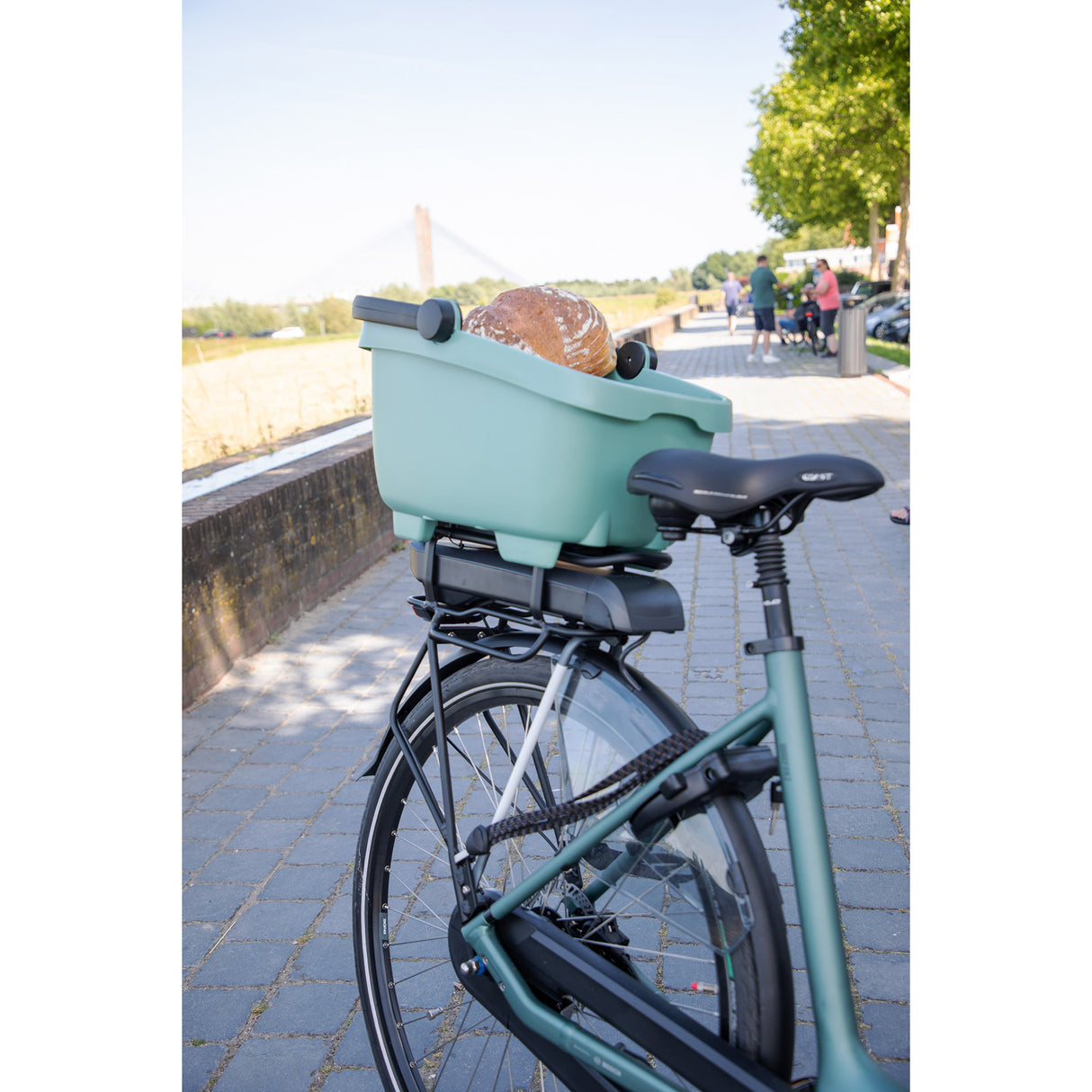 New Looxs Mand Clipper Green Racktime 28L 47x37x27 cm 700,811RT