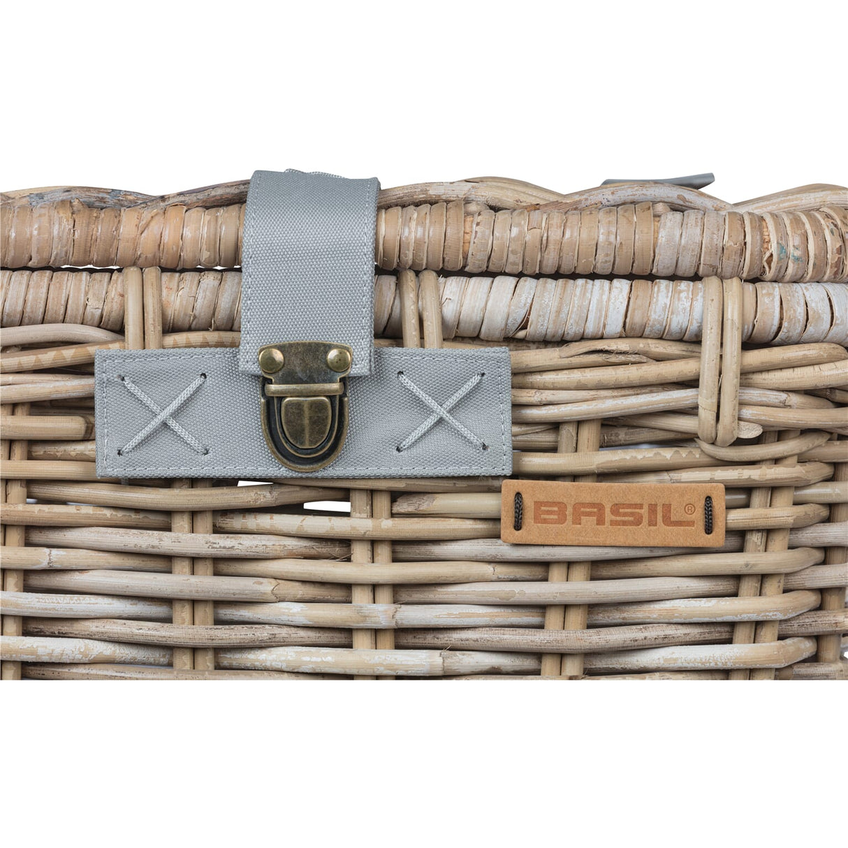 Basil Denton Bicycle basket Medium Gray