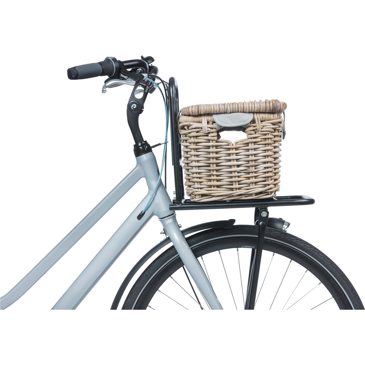 Basil Denton Bicycle basket Medium Gray