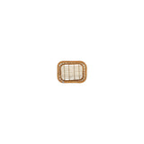 Basil Green Life - Rattan Bicycle basket - Medium - Land Natural Brown